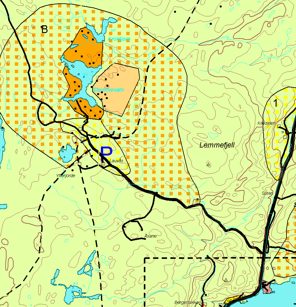 3. Fritidsbebyggelse 3.1 Lauvås, Hægeland LNFområde, hvor spredt fritidsbebyggelse er tillatt Fritidsbebyggelse, ca. 50-60 hytter Ca. 250 daa Gnr./bnr.