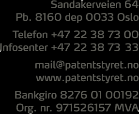 Administrativ overprøving av varemerkeregistrering Patentstyret har truffet følgende: AVGJØRELSE Ringnes AS, Oslo, leverte 29. august 1969 inn det kombinerte merket, for registrering, med Dr. ing. K.