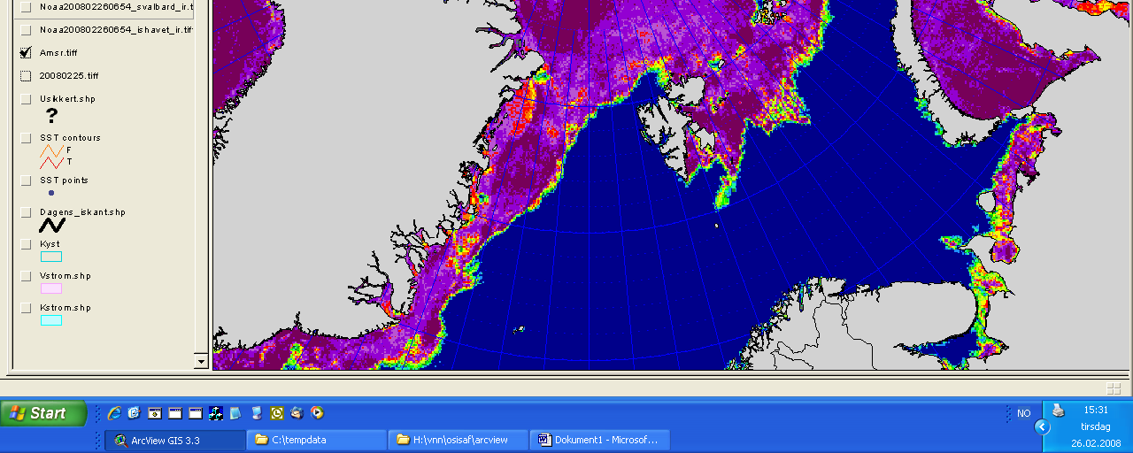 Passive radar data - Passiv radar (Vær uavhengige) -