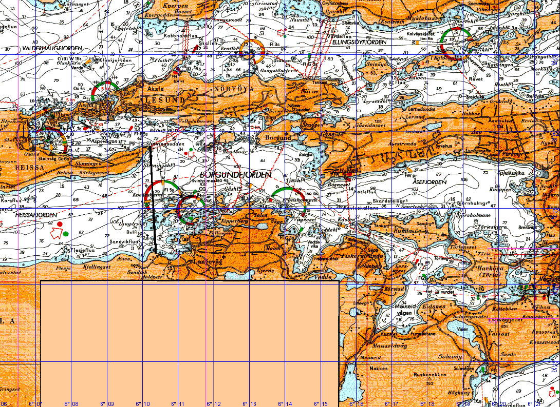 Borgundfjorden stenges for alt fiske fra og med 1. mars til og med 31. mai. Forbudet gjelder også fiske etter andre arter enn torsk, hyse og sei.