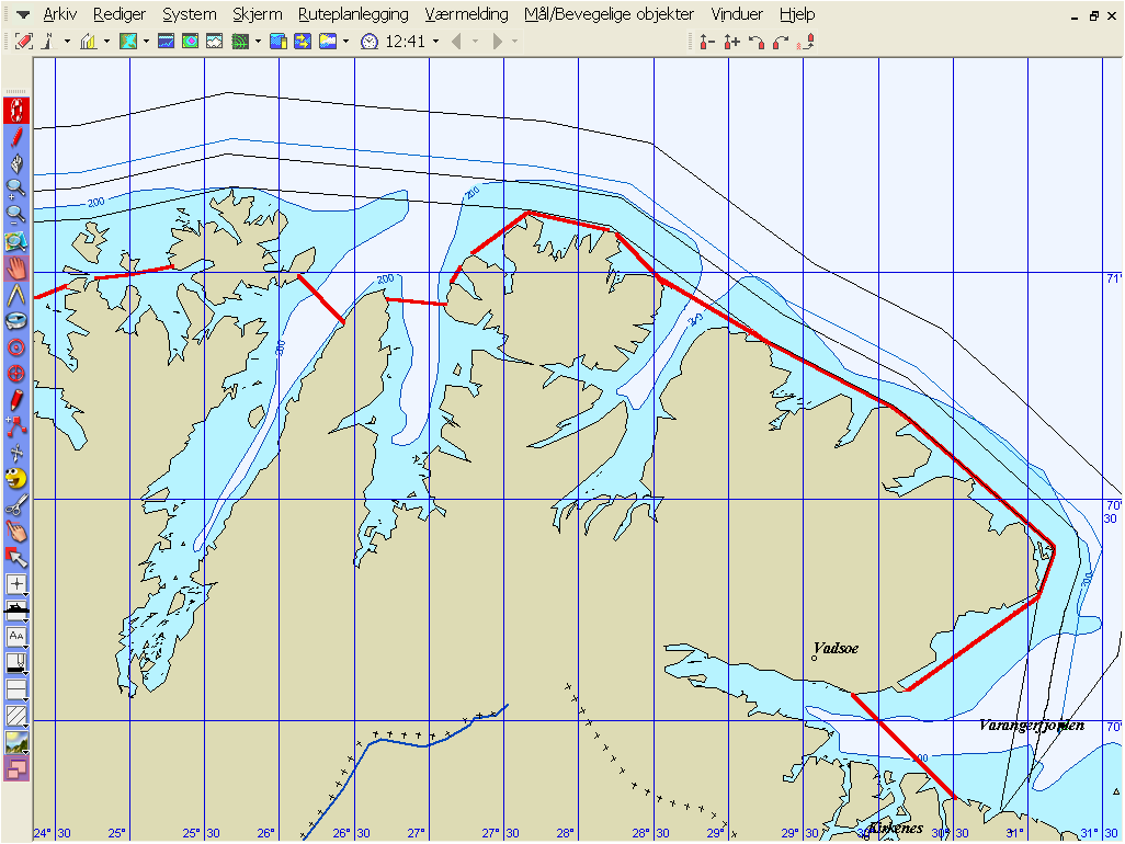 Område 04 Torsketrål må utenfor 6 n.mil av grunnlinjen Område 03 Kun for konv. fartøy under 15 m. Ikke snurrevad Fartøy over 21 m.