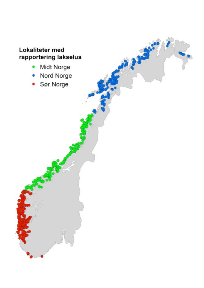 Hvor mye lus bli sluppet ut fra