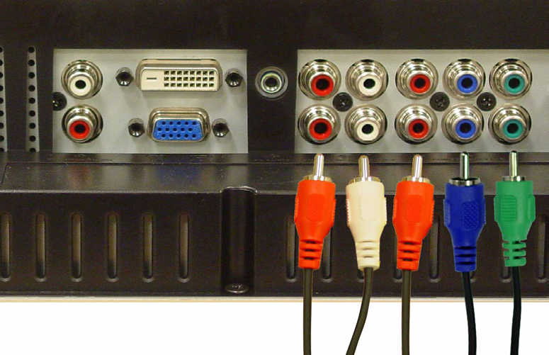 Bruke S-videokontakten 1 Slå av TV-skjermen, og dra ut strømledningen. 2 Koble til enheten, inkludert lydkablene. 3 Plugg i strømledningene for TV-skjermen og enhetene, og slå dem på.