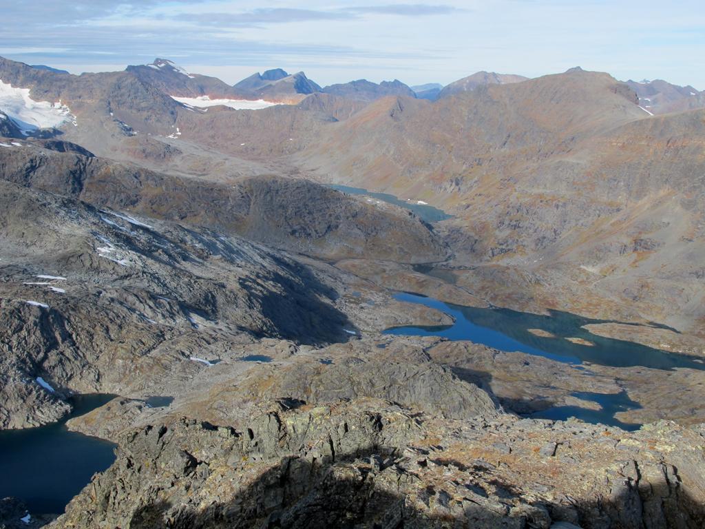 Meahccivággi Slikt det så ut under isbreen Dreneringsspor