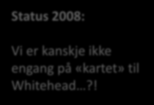 Status ISK 2008 Status 2008: Vi er