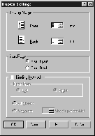 . Angi Binding Margin (Innbindingsmarg) for for- og baksiden av papiret. 6. Velg om for- eller baksiden av papiret skal skrives ut som Start Page (Startside). 7.