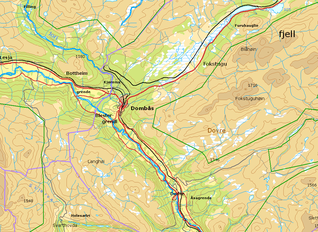 1. INNLEDNING På oppdrag fra Forsvarsbygg Utleie SØF ved Per Siem, har det blitt gjennomført støykartlegging av Lieslia skyteog øvingsfelt i Dovre kommune, se Figur 1.