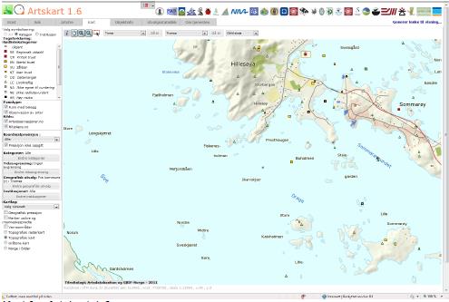 7.8 Naturmiljø, inkludert marint biologisk mangfold Sjøområdene nord for Sommarøy er markert som «Arter» under fanen Natur og miljø i karttjenesten «Arealisdata på nett».