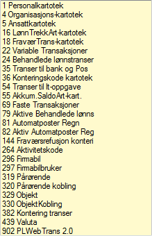 Type medium kan angis i definisjon av rapporten i tillegg til at valg av medium kan velges når rapporten skal kjøres.