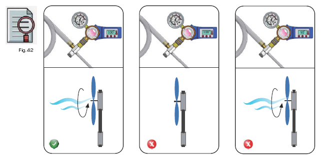 3. I bilens håndbog kan du se, hvilken arbejdstemperatur køleventilatoren skal have. Sammenlign værdien med den, som det digitale måleinstrument viser.