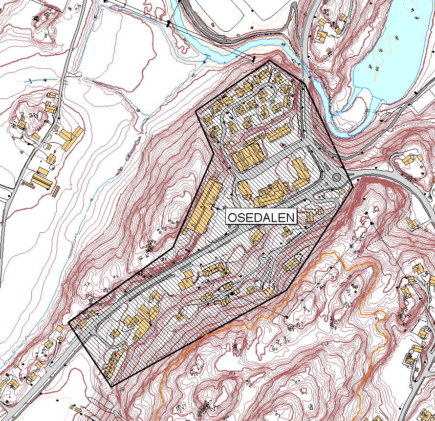 Bakgrunn Sentrum i Froland er gjerne definert som Osedalen. Her er handel og servicefunksjoner, vei og parkeringsplasser, samt en del boliger samlet på et område på ca 85.000 m2.