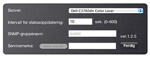 Bestill online Koblingen Besøk Dell-nettstedet for bestilling av skriverutstyr online Klikk koblingen Besøk Dell-nettstedet for bestilling av skriverutstyr online for å gå til nettstedet der du kan