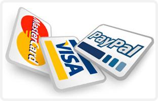 PayPal Delbetaling (kontoløsninger) Forskuddsbetaling (postoppkrav)