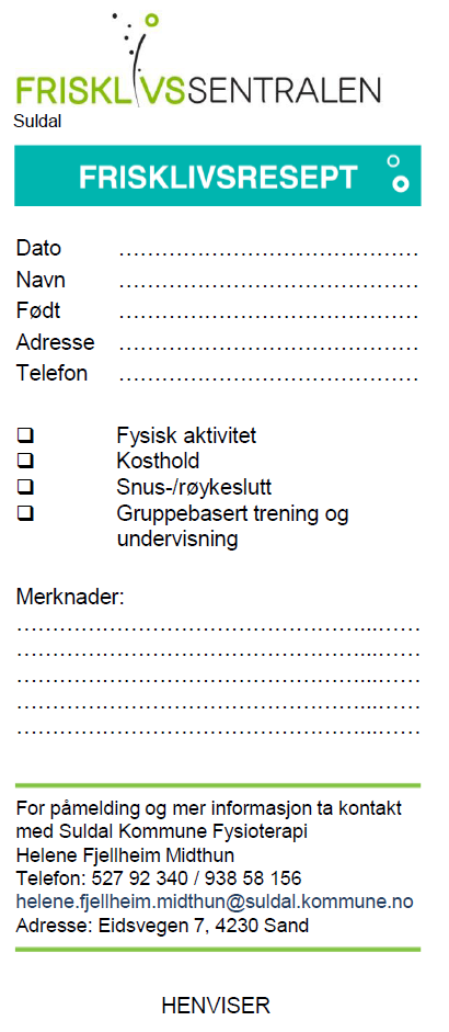 GRUPPEBASERT UNDERVISNING Målgruppe Personar med KOLS, diabetes, overvekt eller hjerteog karsjukdom og eventuelt deira pårørande. Rekruttering Annonsering.