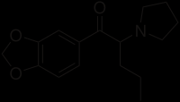 MDPV (3,4-methylenedioxypyrovalerone) Lave doser: mildt stimulerende (som