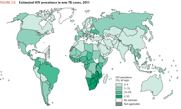 Estimert andel HIV