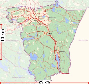 Sammendrag: Lunner Almenning har søkt om etablering av informasjonstavle på sørsiden av brua ved Myllsdammen (vestsiden av denne vegen).