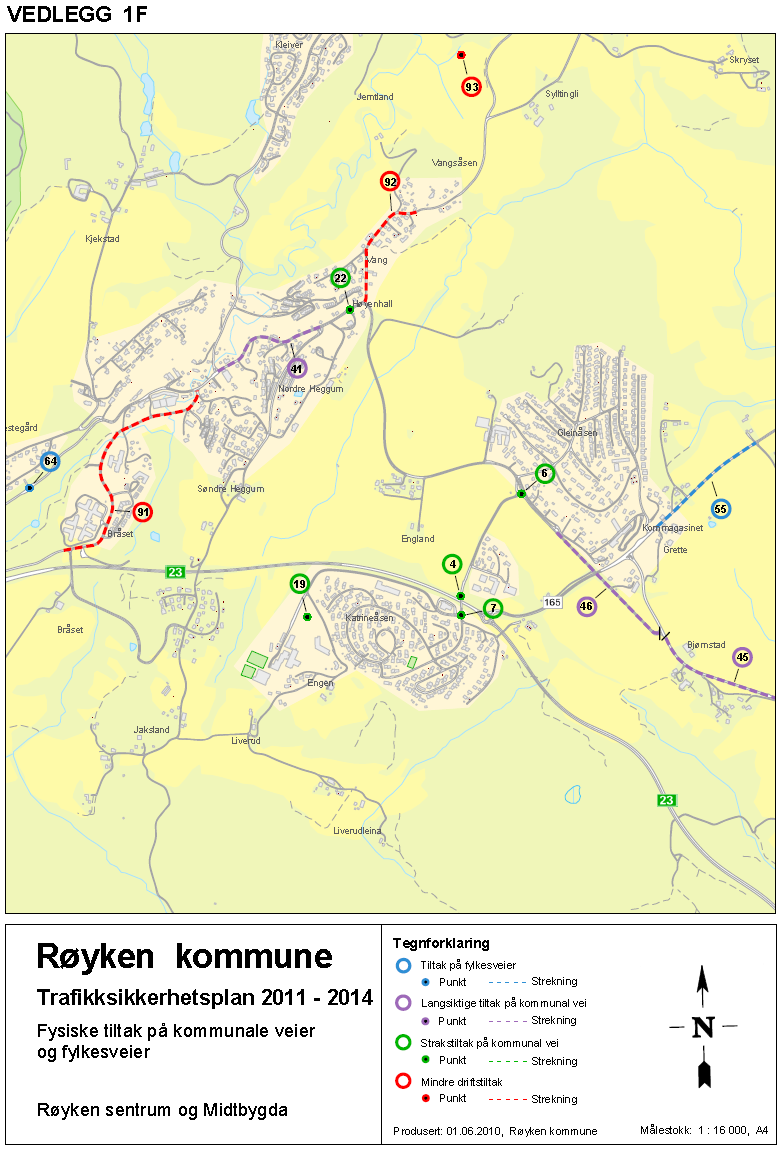 Trafikksikkerhetsplan for Røyken kommune 2011-2014 50 Figur