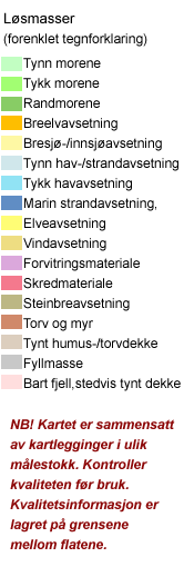 løsmassekart Oksfjordhamn Side 1 av 1 22.