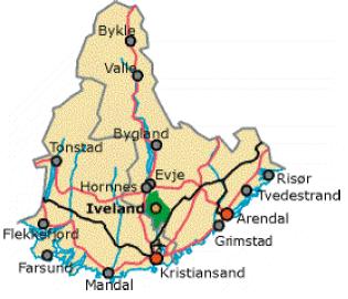 1.200 innbyggere i kommunen. Innbyggerne bor spredt, men fordeler seg grovt sett på tre mindre tettsteder Birketveit, Skaiå og Vatnestrøm.