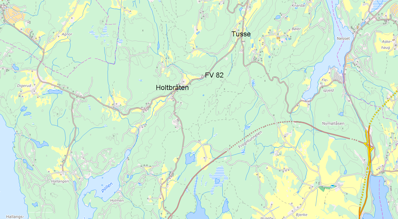 Reguleringsplanen er derfor tatt opp til ny revisjon. Formelle forhold: Varsel om planoppstart ble kunngjort i Østlandets Blad og Akershus Amtstidende 31.10.