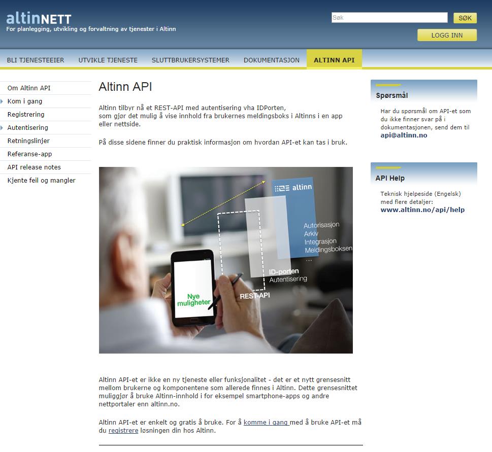 Altinn REST API