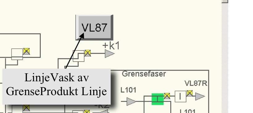 LinjeVask av GrenseProdukt Linje Overpumpingsmodul Regulering av Temperatur på tank. Klikk:Grenser for ledningsevne.