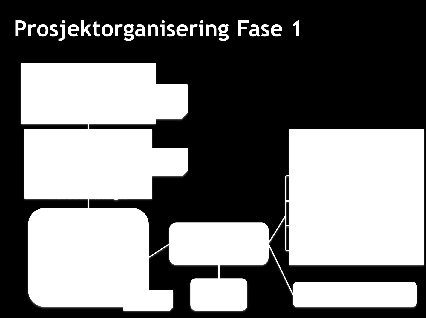 8 Organisering Forslag til prosjektorganisering av Kommunereform, fase I.