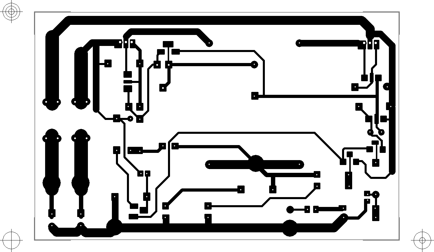 Kobberbunn. «Silk screen». Kobberbanene er vist i grått.