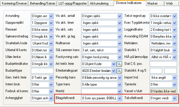 Lagt inn nytt underpunkt under 'Overføringer'. 'Obligatorisk tjenestepensjon' der alle systemparametre for OTP er samlet. Endringer er oppdatert i dokumentet Oppgave_Rapport_OTP. 2.12.