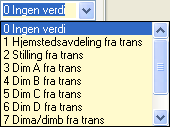 Gyldige verdier for Tekstfeltverdi er: 2.13.3 Altinn - Terminoppgave uten skatt og/eller arbeidsgiveravgift Terminoppgaver uten skatt og/eller aga blir nå generert slik at de blir akseptert av Altinn.