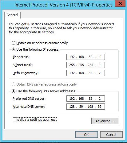 For å oppnå det kan du endre nettverkskonfigurasjonen 7 manuelt med Server Manager på denne måten: 1) Klikk lenken IPv4 address assigned by DHCP. Du får da opp vinduet Network Connections.