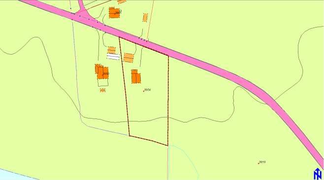 ROS og KU B4 Innspill nr Kart som viser innspillet: B4/38 Forslagstiller Gnr./Bnr.