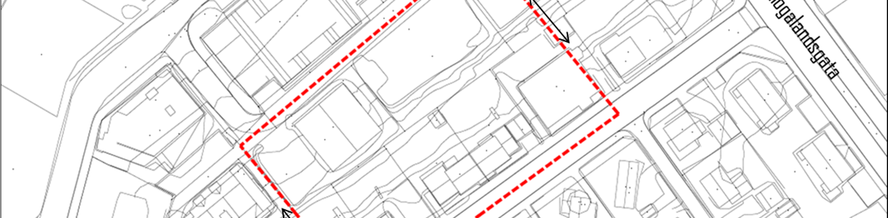 5 Beskrivelse av planområdet, eksisterende forhold 5.1 BELIGGENHET Planområdet ligger i ytre bykjerne i sentrum av Bodø. Området er ca.