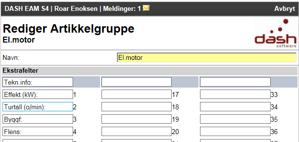 Legge til/opprette ny artikkel Legge til/opprette ny artikkel Alle gule felter må fylles ut før du kan lagre artikkelen.