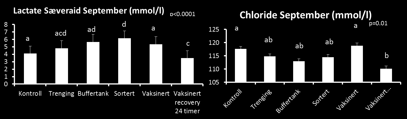 November: Blodprøve tas fra caudal blodåre rett under lateral linje og fettfinne. Blodprøve tas med vacutainere m/li-heparin og vacuetter (22G x 1 ).