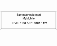 Telefon 117 Tast inn den viste SAP-koden på mobiltelefonen (uten mellomrom). Mobiltelefonens PIN-kode vises på Infotainmentdisplayet.