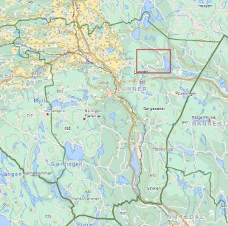 28 Veg3084 Vest for Avalsjøen, Øståsen Vårt forslag var: