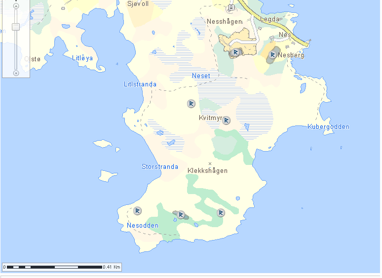 Ness er i Direktoratet for Naturforvaltning (DN) sin naturbase klassifisert som lokalt viktig naturtype for biologisk mangfold, og som regionalt viktig naturtype for kulturlandskap (DN 2009).