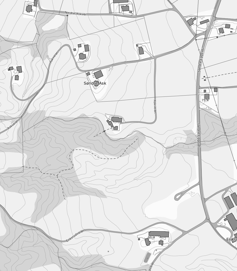 0 20 40 60m Målestokk 1 : 3000 ved A4 utskrift Utskriftsdato: 12.05.