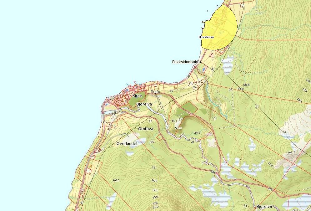 7.2 Naturmangfold Området berører ikke registrert