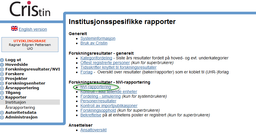 3) Dersom du ønsker å endre/fjerne godkjenning for din enhet, søker du opp bekreftelse for enheten, trykker på lenken for enheten, utfører endringene og lagrer.