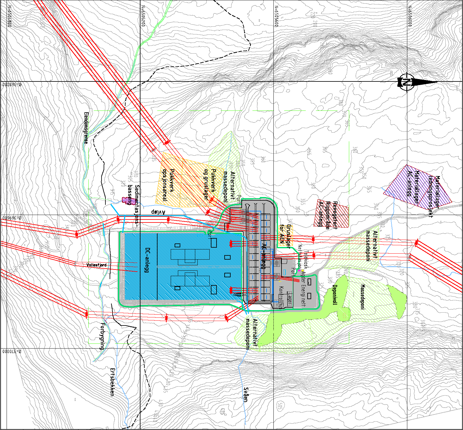 Miljø- og transport- og anleggsplan (MTA) Side 38 av 46 Vedlegg 2A: