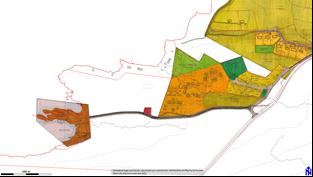 Dokumentnummer: 2 Side: 5 av 11 2 OMRÅDETS OVERORDNA KARAKTERISTISKE TREKK 2.1 Gjeldende arealplaner Figur 2 Utsnitt av gjeldene kommuneplanens arealdel 2009-2021 Figur 3 Gjeldende reguleringsplan 08.