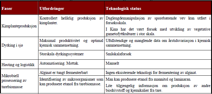 Utfordringer for bruk av