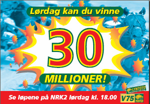 Lotteri- og stiftelsestilsynet si vurdering Dagblad-annonsa den 20. januar viser til at 33 lyntoto-spelarar kvar vann over kr. 100.000 på ein laurdag, og at Lyntoto er; den enkle veien til pengene.