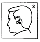 Dra av den heksagonale folien ved kun å holde i hjørnet av plasteret og pass på hvis mulig å ikke berøre den sølvfargede, selvklebende siden (Fig. 2).