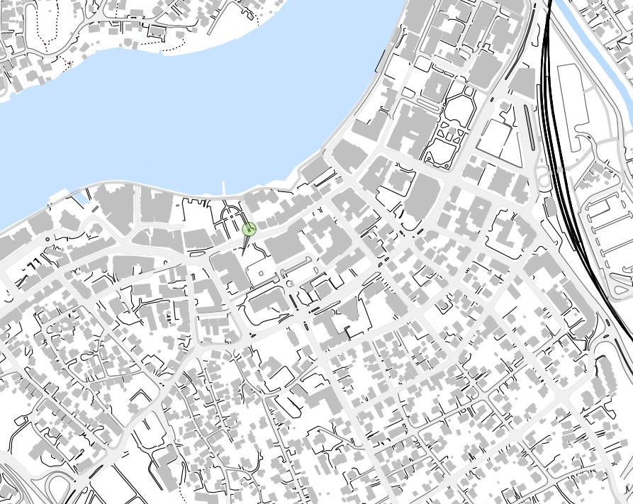 5.14.2 Tiltak Basert på vurdering av SIS-dataene foreslås følgende som blått tiltak: Det foreslås å etablere et 60 meter langt høyresvingefelt/kollektivfelt i Sverresgate fra Aallsgate inn mot