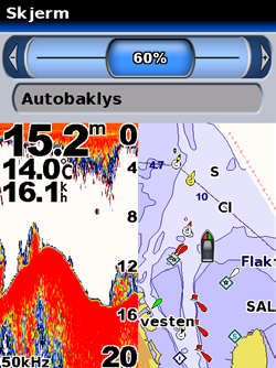 Komme i gang Slå enheten av eller på Trykk på og hold nede AV/PÅ-knappen til det piper og Garminskjermbildet vises.