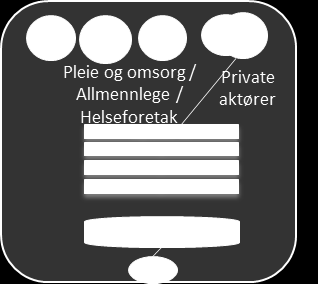 2.5.5 Konsept 8. En felles nasjonal løsning for hele helse og omsorgstjenesten. Overordnet beskrivelse av konseptet Konsept 8 har samme innhold som konsept 7.